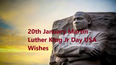 20th January Martin Luther King Jr Day USA Wishes