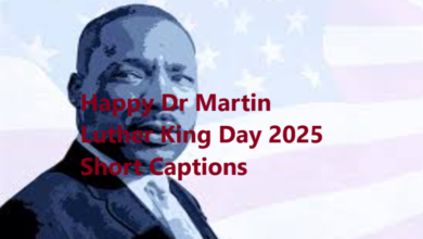 Happy Dr Martin Luther King Day 2025 Short Captions