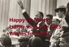 Happy Dr Martin Luther King Day 2025 Wishes for Team