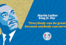 Happy Martin Luther King Day PNG Images 2025