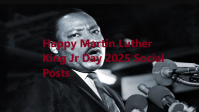 Happy Martin Luther King Jr Day 2025 Social Posts