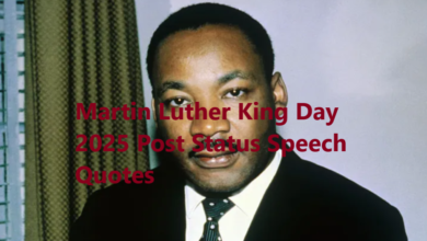 Martin Luther King Day 2025 Post Status Speech Quotes