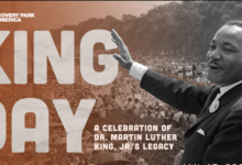 Martin Luther King Jr Day Sign 2025