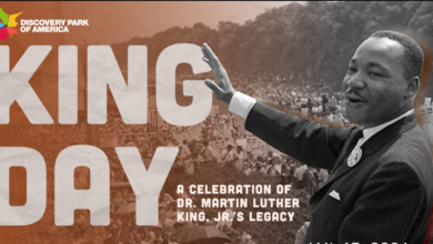 Martin Luther King Jr Day Sign 2025