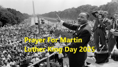 Prayer For Martin Luther King Day 2025